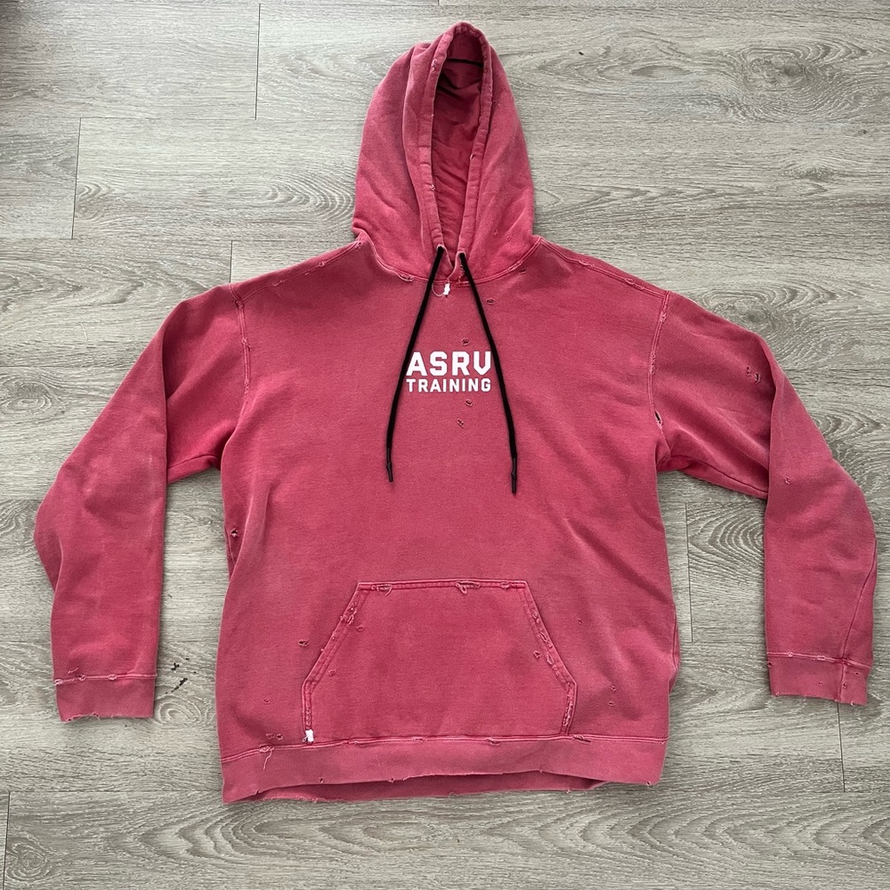 ASRV Training Division Distressed Hoodie Sweatshirt